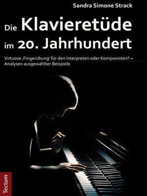 cover image of Die Klavieretüde im 20. Jahrhundert